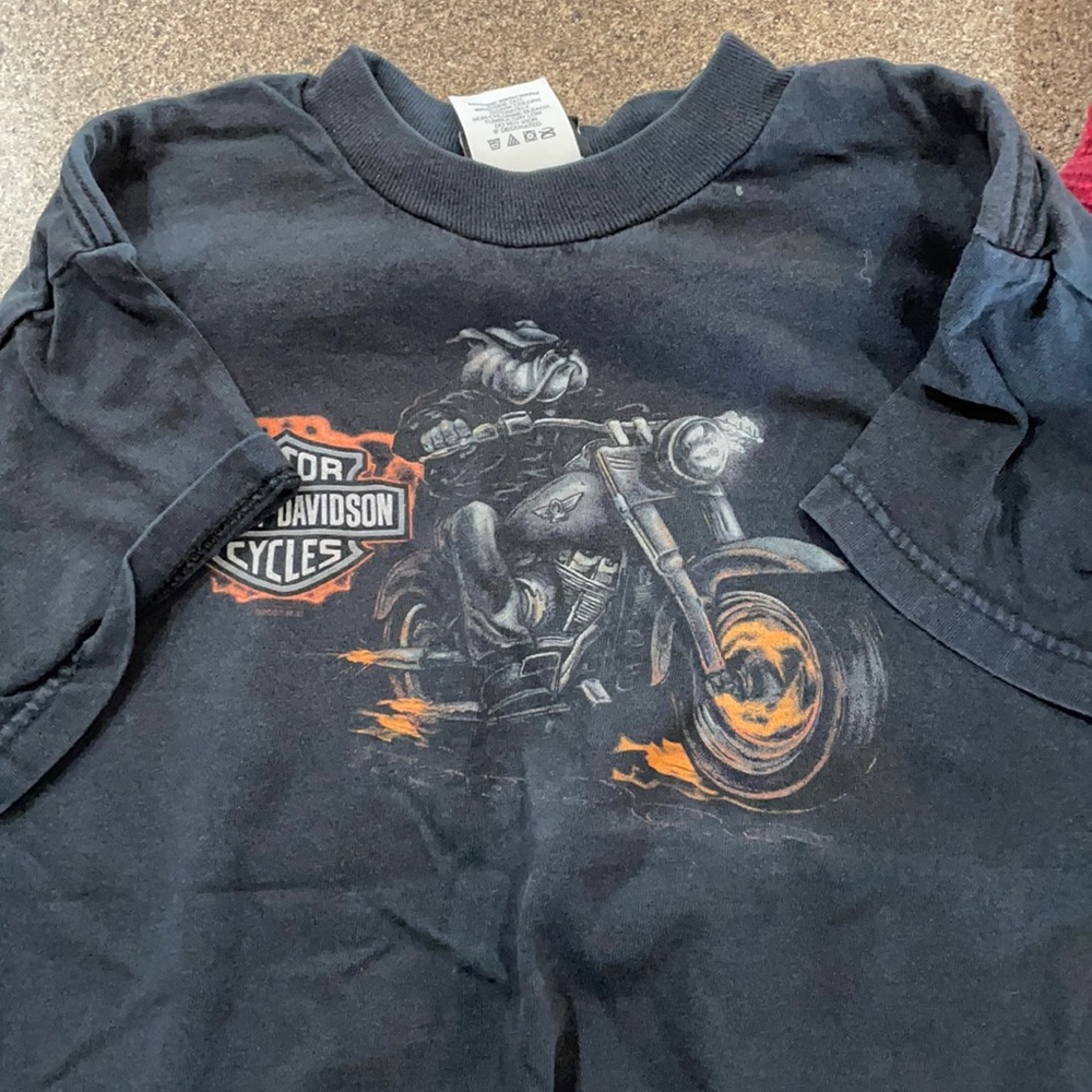 Boys Harley Davison t-shirt